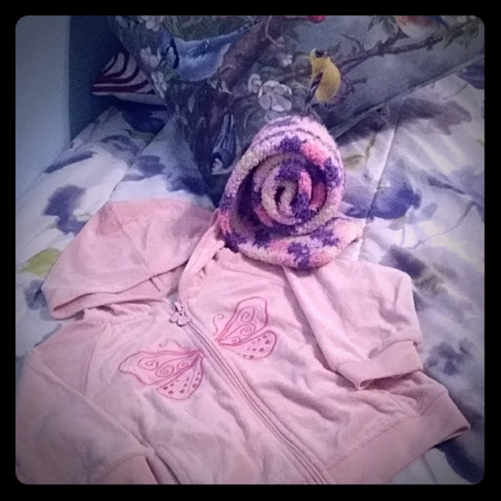 Butterfly jacket.